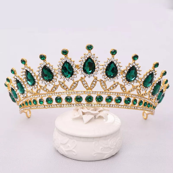 Calliope Green Stone Crown