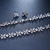 Aster CZ Necklace