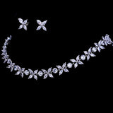 Aster CZ Necklace